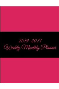 2019-2021 Weekly Monthly Planner