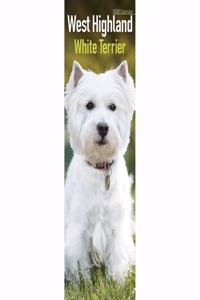 West Highland White Terrier Slim Calendar 2020