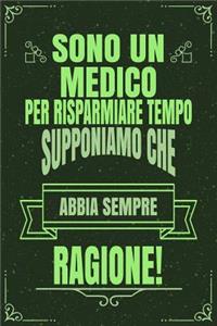 Sono Un Medico Per Risparmiare Tempo Supponiamo Che Abbia Sempre Ragione!