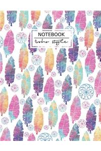 Notebook Boho Style