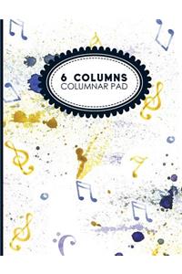 6 Columns Columnar Pad