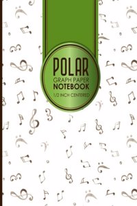 Polar Graph Paper Notebook