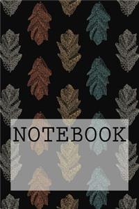 Notebook: Leaves in Nature, Rydal Water, Lake District. Dotted (6 X 9): Dotted Paper Notebook