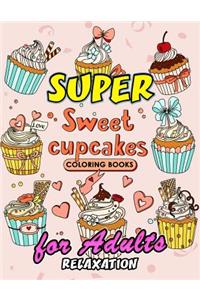 Sweet Cupcake Coloring Book