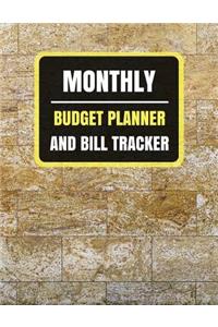 Monthly Budget Planner and Bill Tracker