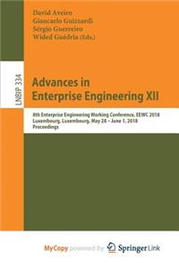 Advances in Enterprise Engineering XII