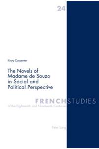 The Novels of Madame de Souza in Social and Political Perspective