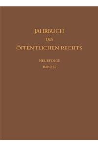 Jahrbuch des offentlichen Rechts der Gegenwart. Neue Folge