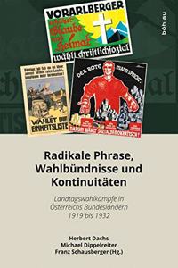 Radikale Phrase, Wahlbundnisse und Kontinuitaten