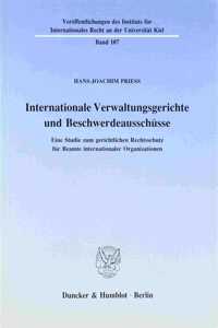 Internationale Verwaltungsgerichte Und Beschwerdeausschusse