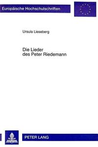 Die Lieder Des Peter Riedemann