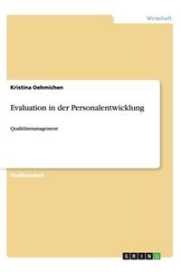 Evaluation in der Personalentwicklung