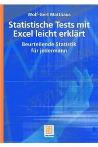 Statistische Tests Mit Excel Leicht Erklart: Beurteilende Statistik Fur Jedermann