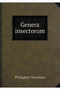 Genera Insectorum