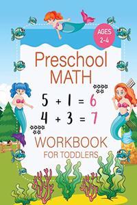 Preschool Math Workbook for Toddlers Ages 2-4