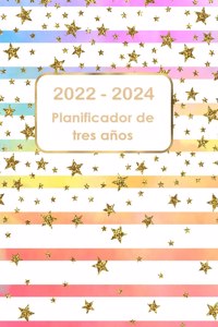 Planificador mensual de 3 años 2022-2024