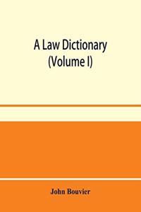 A law dictionary