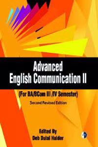 Advanced English Communication Ii For Ba/Bcom Iii/ Iv Semester)