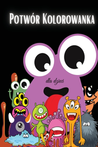Monster Malbuch für Kinder