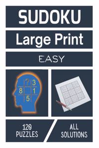 Large Print sudoku - Easy