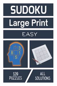 Large Print sudoku - Easy