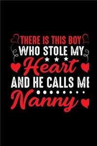 Funny Nanny Theme Notebook