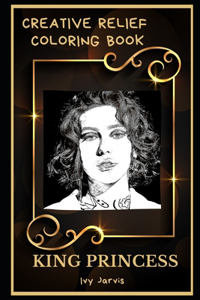 King Princess Creative Relief Coloring Book