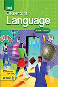 Elements of Language: Student Edition Grade 12 2009