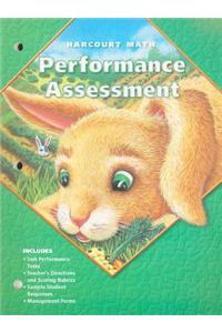 Harcourt Math Performance Assessment: Grade 1