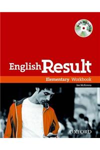 English Result: Elementary: Workbook with Answer Booklet and MultiROM Pack