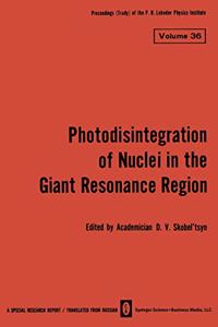 PHOTODISINTEGRATION OF NUCLEI IN THE GI