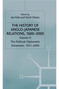 History of Anglo-Japanese Relations, 1600-2000