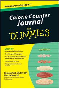 Calorie Counter Journal for Dummies