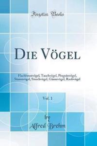 Die Vï¿½gel, Vol. 1: Flachbrustvï¿½gel, Tauchvï¿½gel, Pinguinvï¿½gel, Sturmvï¿½gel, Storchvï¿½gel, Gï¿½nsevï¿½gel, Raubvï¿½gel (Classic Reprint)