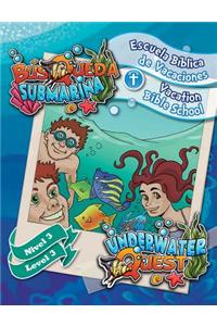 Underwater Quest Bilingual Level 3 Leaflets