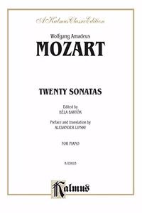 Mozart 20 Sonatas Bartok P/S