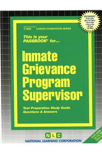 Inmate Grievance Program Supervisor