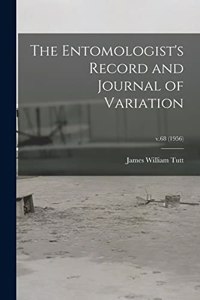Entomologist's Record and Journal of Variation; v.68 (1956)