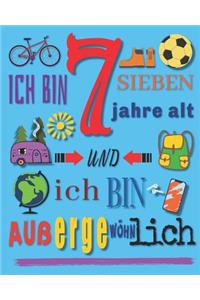 Ich bin 7 Sieben Jahre alt und ich bin außergewöhnlich