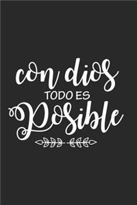 Con Dios Todo Es Posible