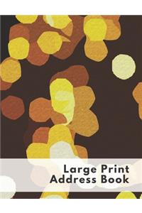Large Print Address Book
