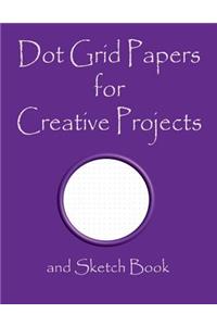 Dot Grid Papers for Creative Projects and Sketch Book
