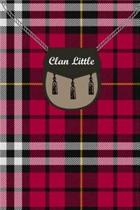 Clan Little Tartan Journal/Notebook