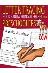 Letter Tracing Book Handwriting Alphabet for Preschoolers COW