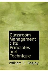 Classroom Management