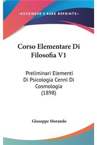 Corso Elementare Di Filosofia V1