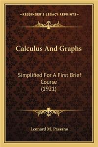 Calculus and Graphs