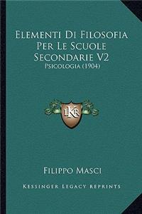 Elementi Di Filosofia Per Le Scuole Secondarie V2