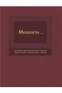 Memorie...