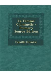 La Femme Criminelle